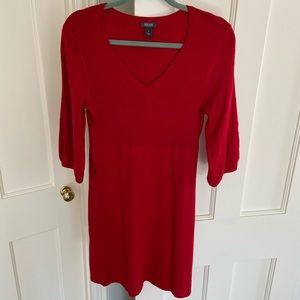 Light weight sweater dress